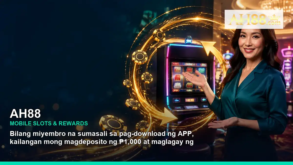 AH88 mobile slots promotion for Philippine players